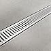 Vodaland - 4 inch Trench Drain Steel Grate Package - 6.2