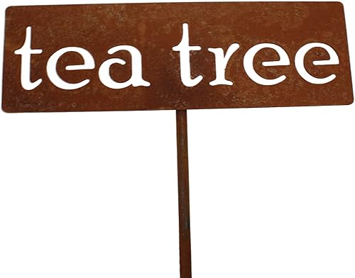 Miniatura 9 de Classic Metal Garden Markers 19 Inches Tall (jalapenos, Raw, Unfinished Steel (will rust with time))