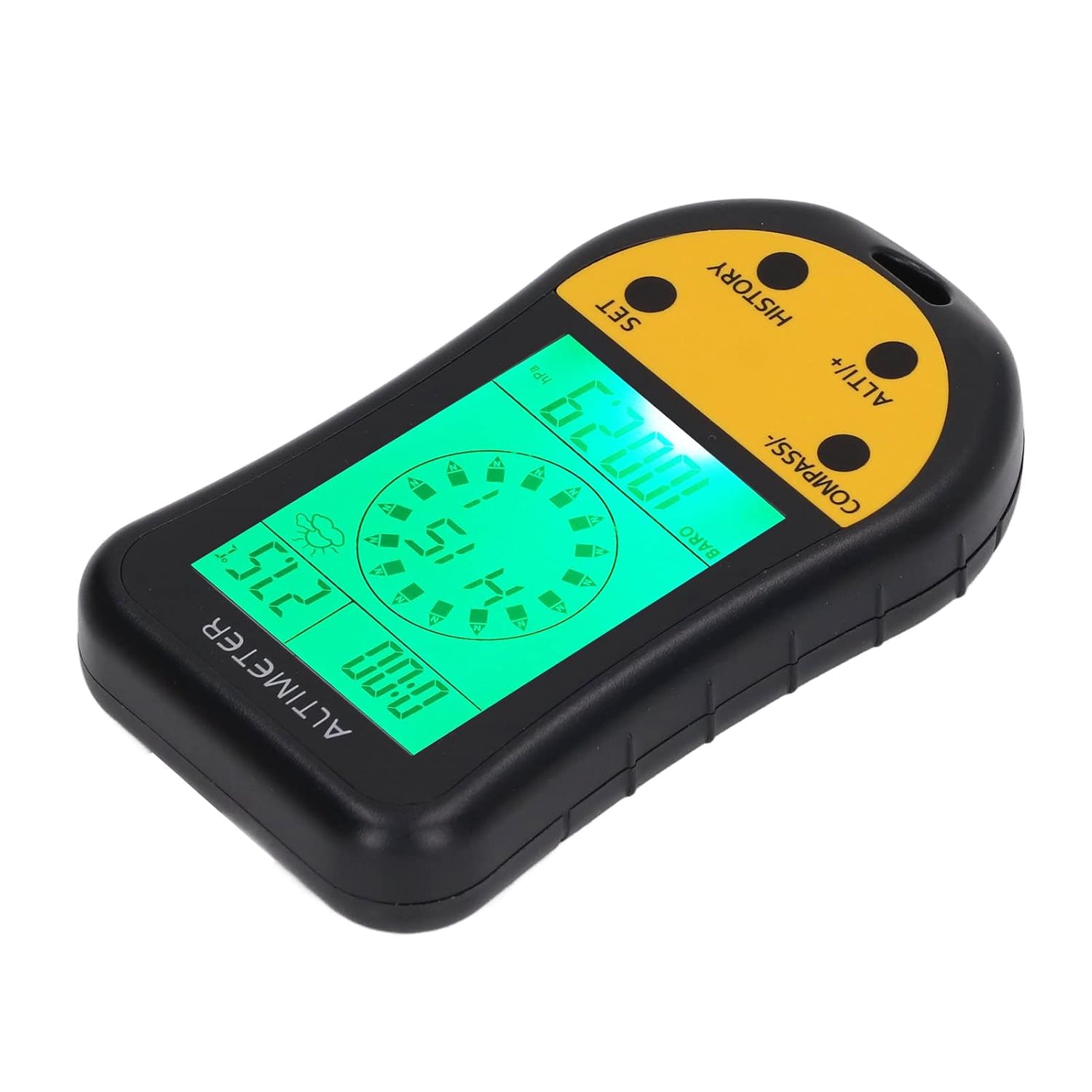 Digital Altimeter Thermometer, Portable Digital Altimeter