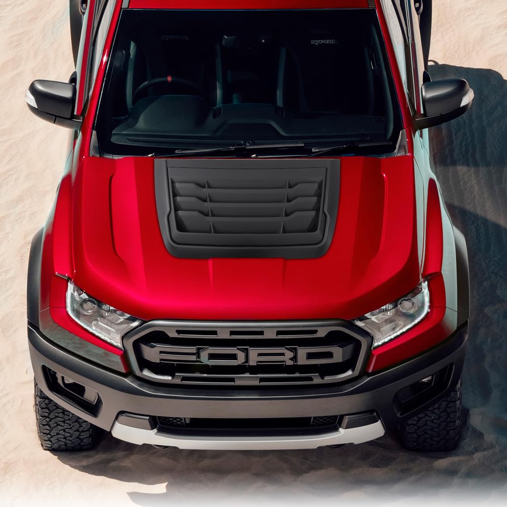 Pala para capó Protector de capó para Ford Ranger Wildtrak Raptor 2015-2022 Limited XL XLT Tremor Platinum T7 T8 MK2 MK3 ABS Paneles de capó