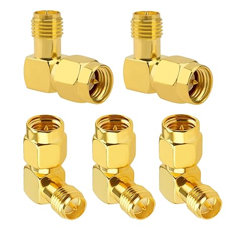 Eightwood Adattatore SMA Femmina A SMB Maschio 2 Pezzi Compatibile Per Antenna DAB Car Radio AM - Foto 4