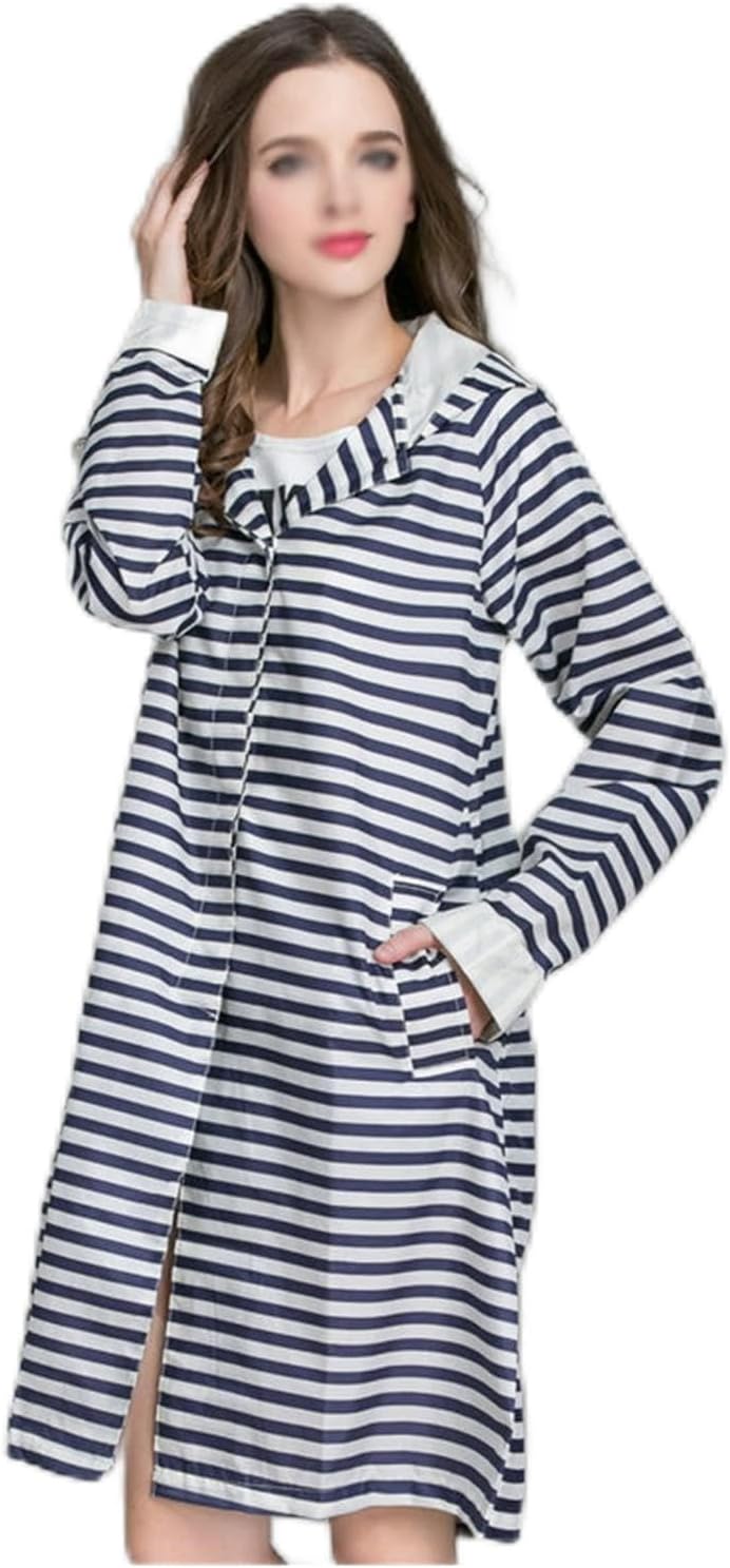Women's Thin Adult Raincoat Poncho Outdoor Jacket