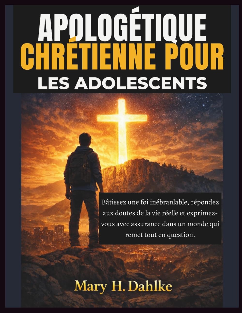 APOLOGÉTIQUE CHRÉTIENNE POUR LES ADOLESCENTS: Bâtissez une foi inébranlable, répondez aux doutes de la vie réelle et exprimez-vous avec assurance dans un monde qui remet tout en question.