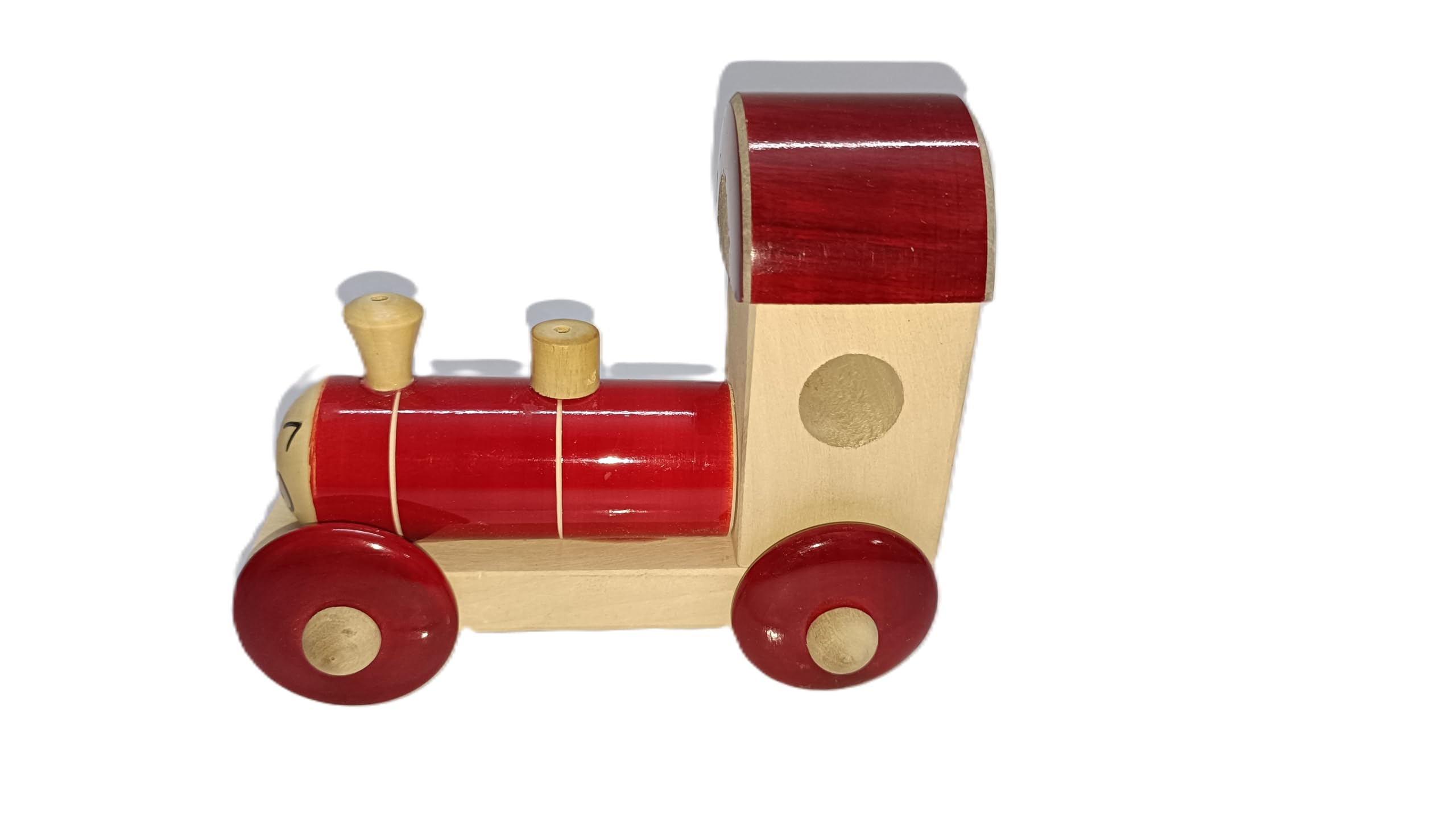Wooden Toy Engine (Red) (B0D9YTRX6J) Amazon Price History, Amazon Price Tracker