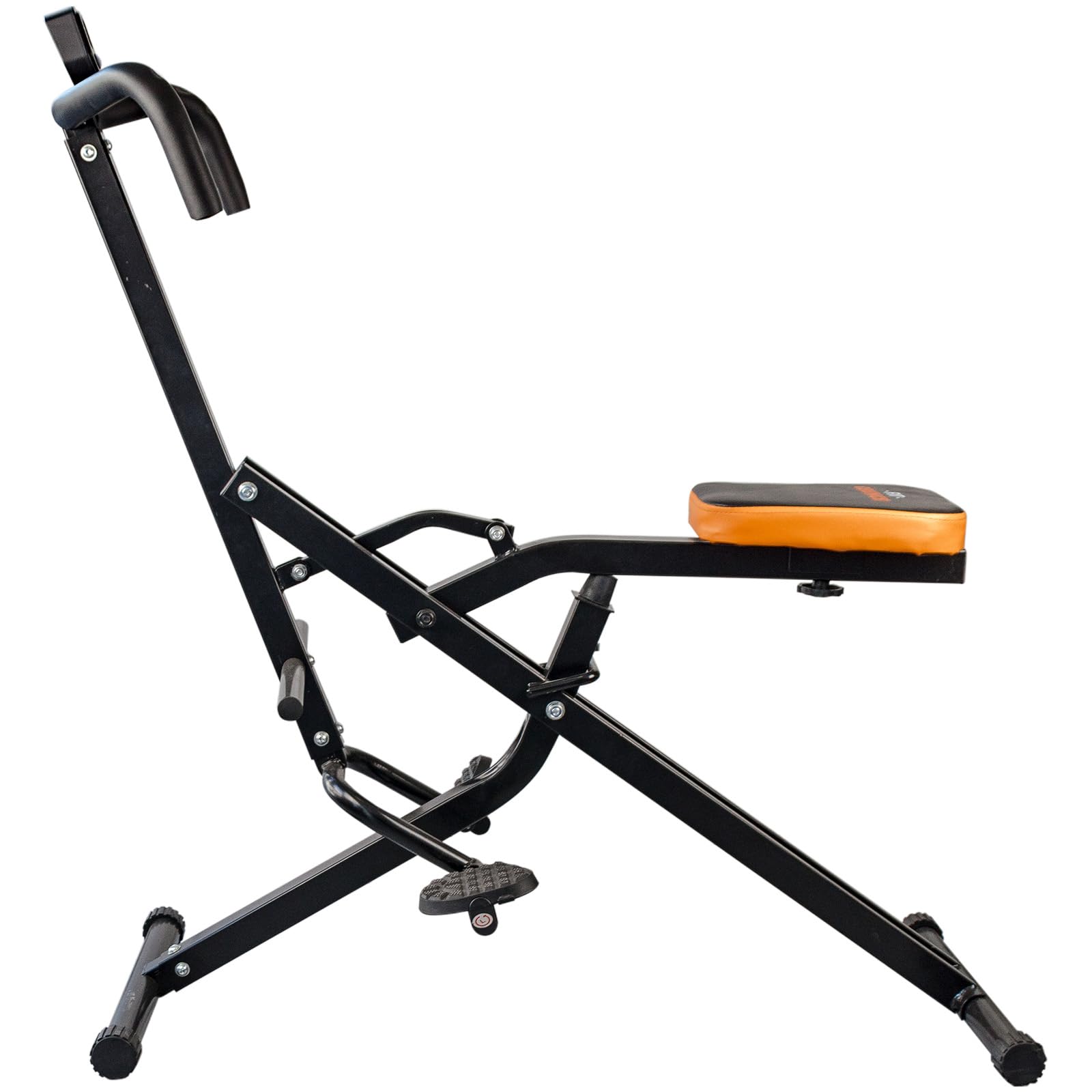Total Fit Crunch Con Display, Banco de Musculación Con Panel de Control, Intensidad Personalizable, Banco Plegable, Gimnasia en Casa, Entrenamiento Fitness Completo