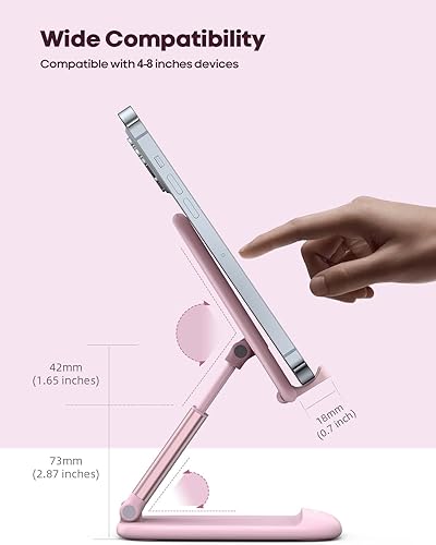 Miniatura 47 de Lamicall Soporte para teléfono celular, accesorios de escritorio - Soporte verde para teléfono celular para iPhone de oficina, accesorios de Verde