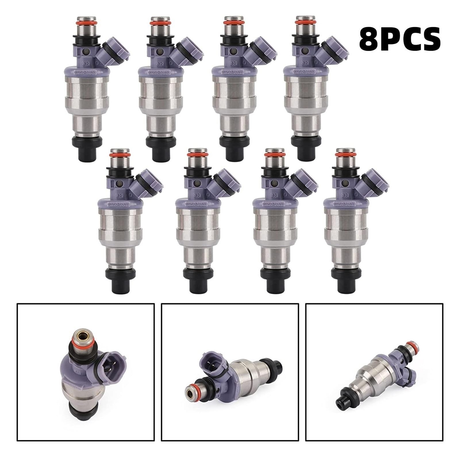 Boquilla Inyector Combustible Para LS400 4.0L V8 1990 1991 1992 8 piezas 23250-50010 23209-50010 inyectores de combustible