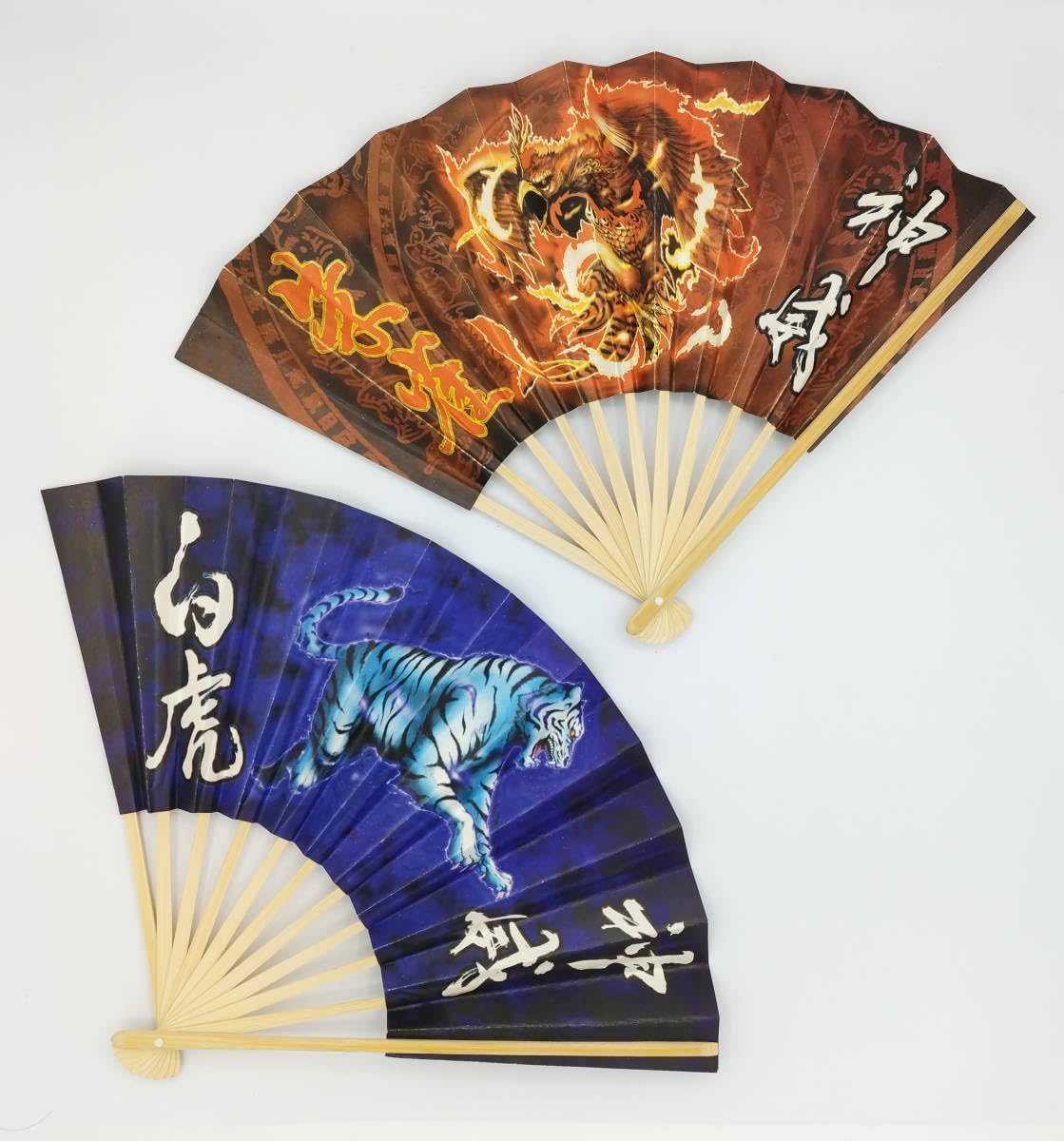 s*r様 一朱銀 　5枚セット Amazon.co.jp: 同梱歓迎良品神威 朱雀白虎 扇子 セット