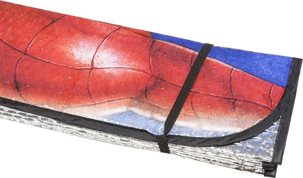 Parasole auto Spider-Man 130x70 cm - Protezione parabrezza Marvel