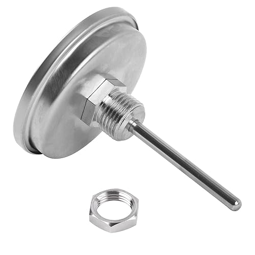 Miniatura 4 de GasSaf Medidor de temperatura de parrilla de carbón de 3 pulgadas, reemplazo preciso del termómetro de barbacoa para ahumadores y fumadores de