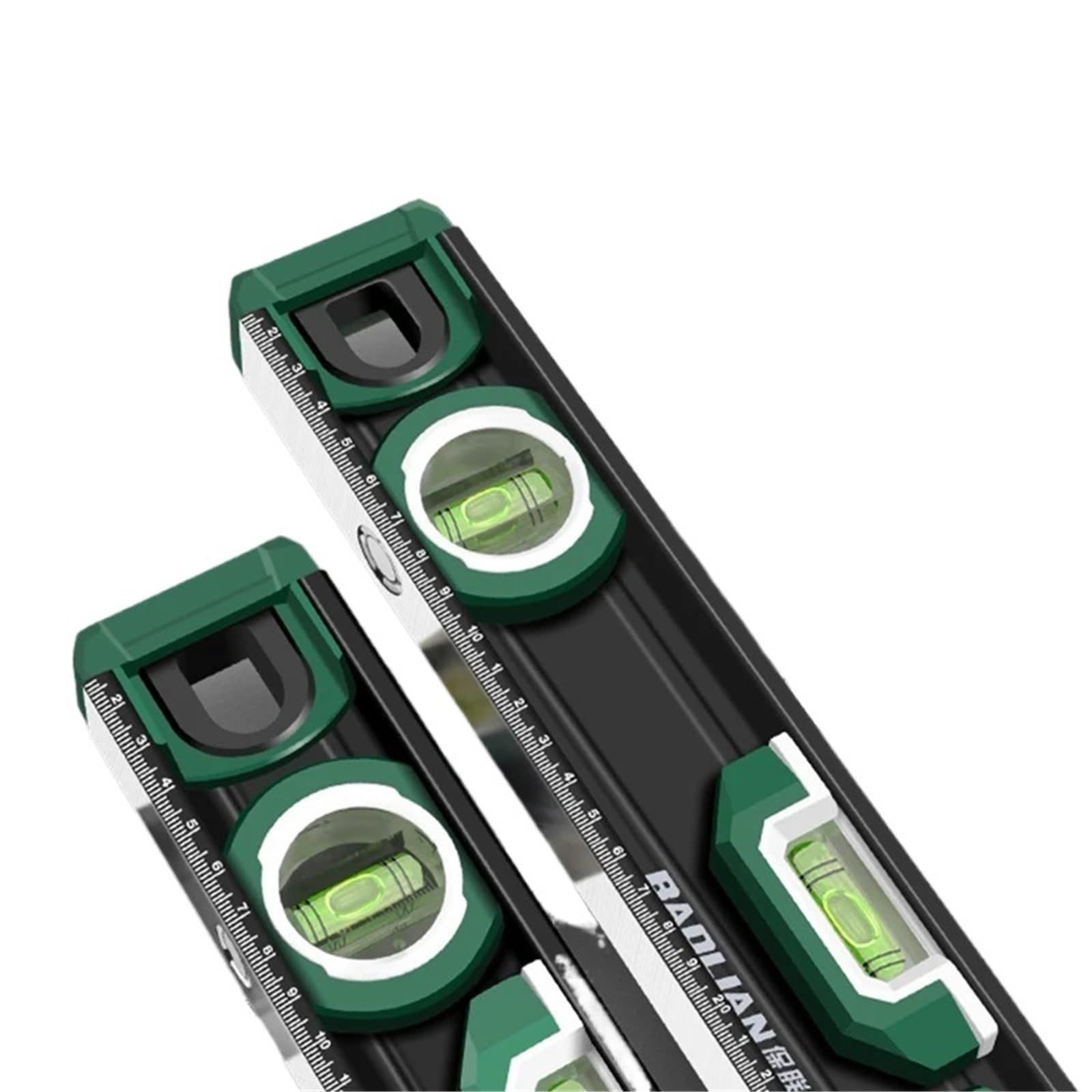 1pc Portable Angle Rapporteur Inclinomètre 3 Niveau à Bulle Règle Solide En Aluminium Moulé Niveau à Bulle Magnétique