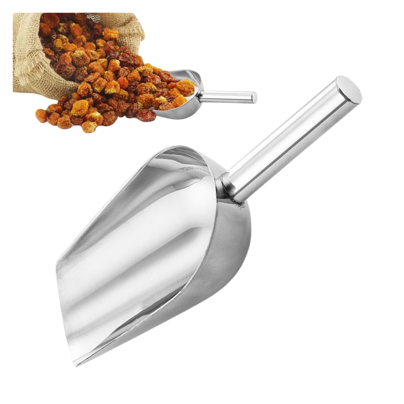 Cuillère à glace en métal for congélateur, 6 pièces Pour Cuisines, Buffets