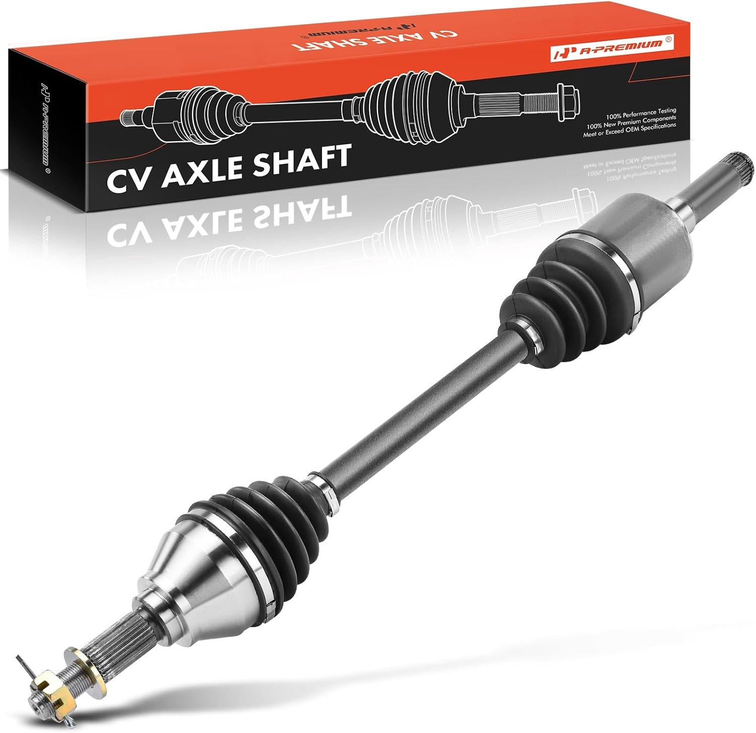 A-Premium CV Axle Shaft Assembly Compatible with John Deere Gator Models - XUV 625i 825i 855D 2011-2017, Gator XUV 825E 825M 835E 835M 835R 855E 855M 2018-2020 - Rear Left or Right, Replace# AM137010 Rear Driver or Passenger Side