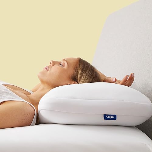 Miniatura 5 de Casper Almohada híbrida Sleep, King, paquete de dos, color blanco, 2 unidades
