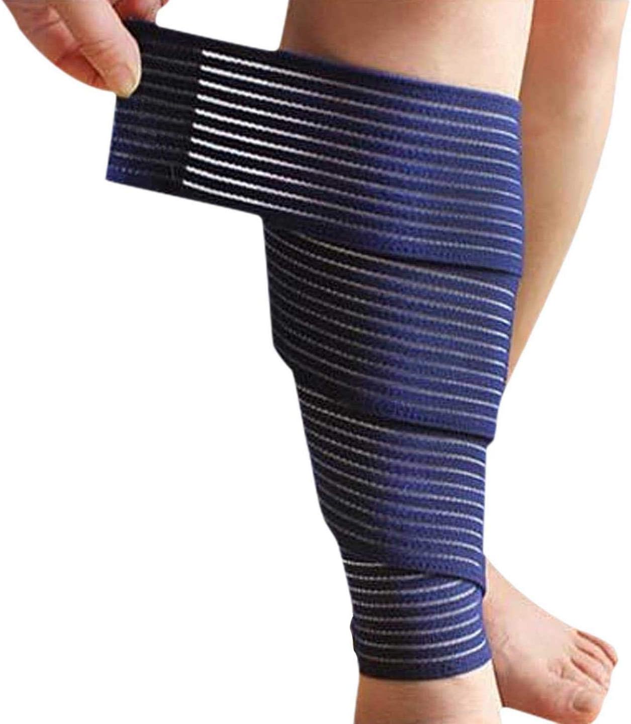 Elastic Knee Compression Bandage Wrap Support for Legs