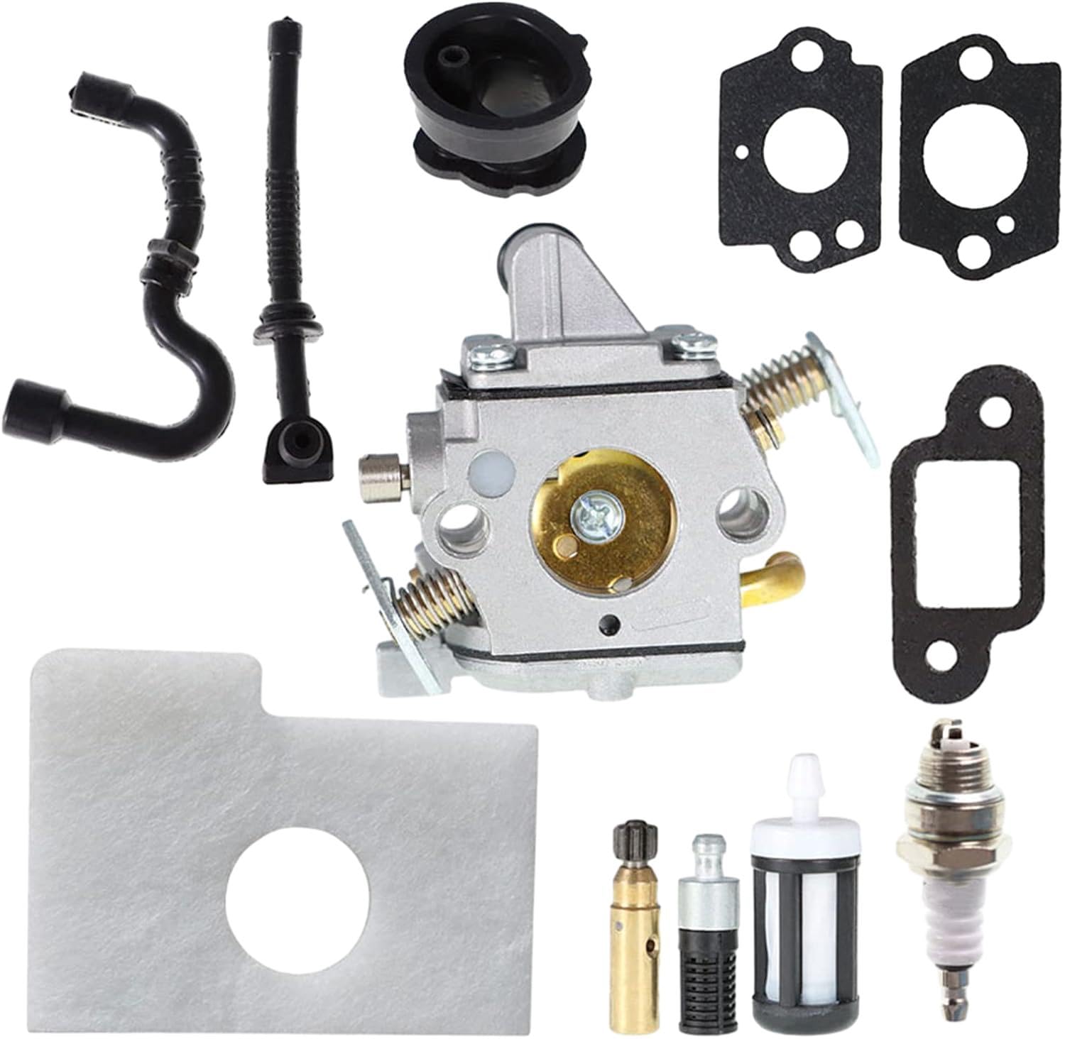 1130-120-0603 Carburetor Replacement for Stihl MS180C, MS170, MS180, 017, 018 Chainsaws; compatible with C1Q-S57 and C1Q-S57B.