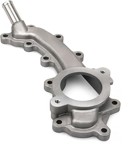 Miniatura 6 de MITZONE Salida de agua cruzada de refrigerante de motor mejorada compatible con vehículos Jeep Dodge RAM Chrysler 3.6L V6 2011-2021 - Grand Cherokee