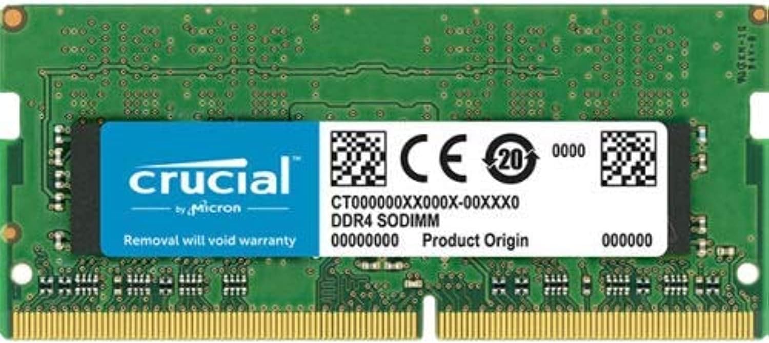 for CRUCIAL CT16G4SFD8266 (1 x 16GB) DDR4 2666MHz DRAM CL19 1.2V DR SODIMM Notebook Memory
