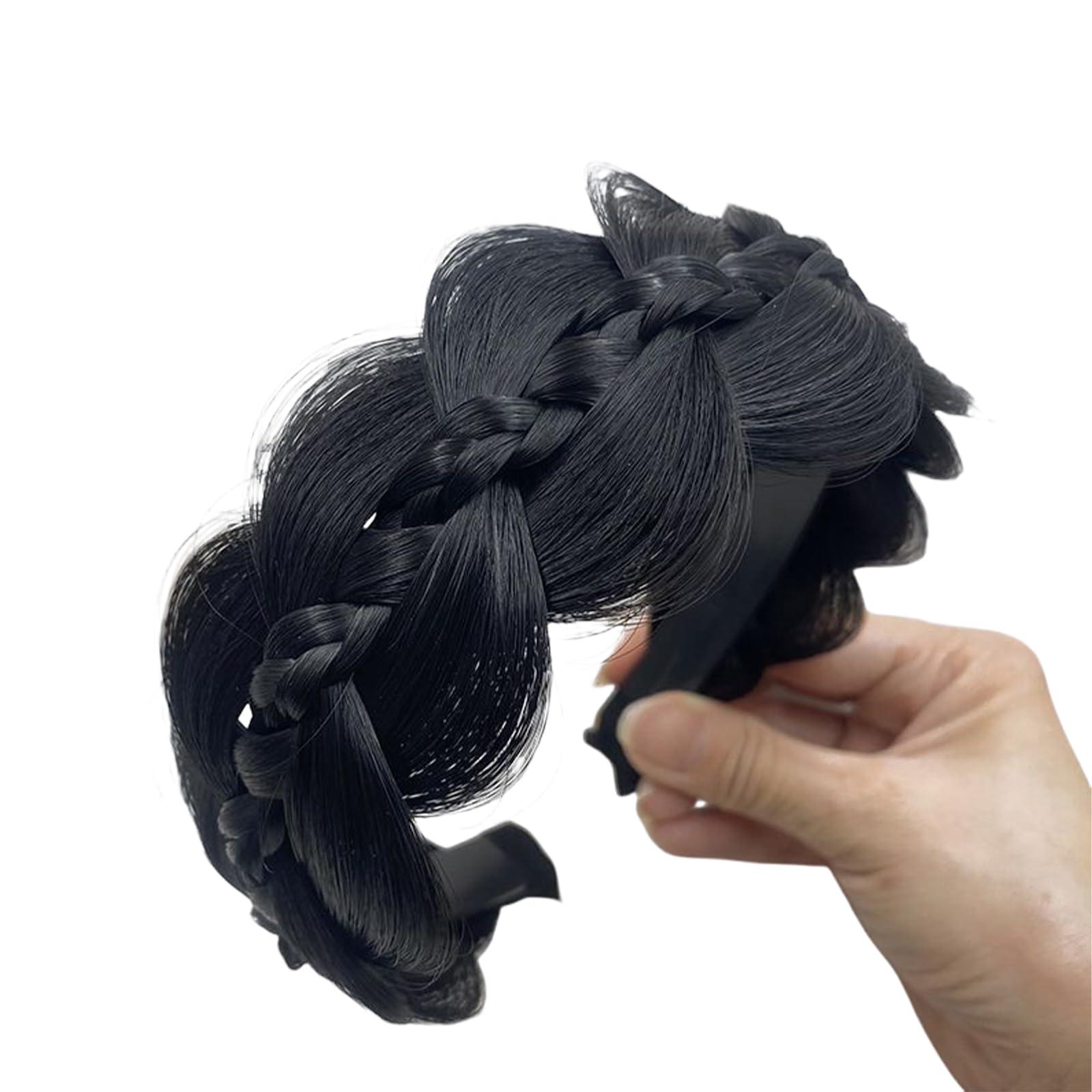 Fentency Elegant Fishbone Braid Headbands For Effortlessly Hairstyle And Comfortable Synthetic Fiber Wigs Hairband All Matching