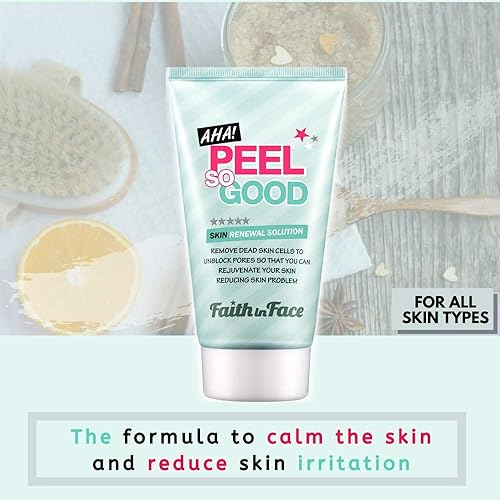Miniatura 5 de Faith in Face AHA Peel So Good Skin Renewal - Gel de exfoliación facial, limpieza profunda, revitaliza la piel, exfolia, elimina las células