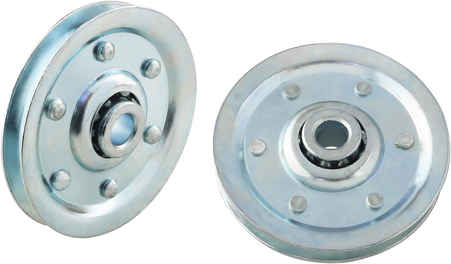 Garage Door Pulley ZZLZX 2PCS 3 Inch Extension Spring Pulley Wheel for