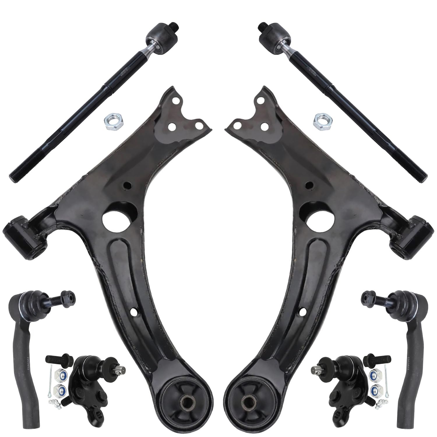 Detroit Axle - 8pc Front End Suspension Kit for 2004 2005 2006 2007 2008