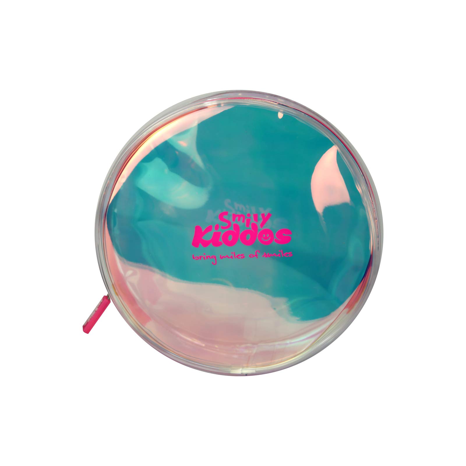 Smily Kiddos Smily Circle Transparent Pencil Pouch (Pink) (B07ZJF8JQG) Amazon Price History, Amazon Price Tracker