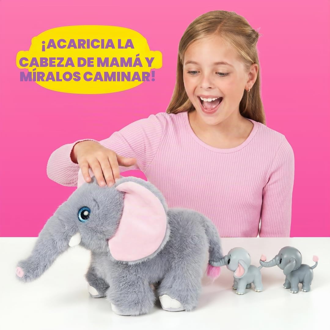 Pets Alive-Mommy & Baby Surprise-Series 1-Mommy Elephant & Baby Surprise
