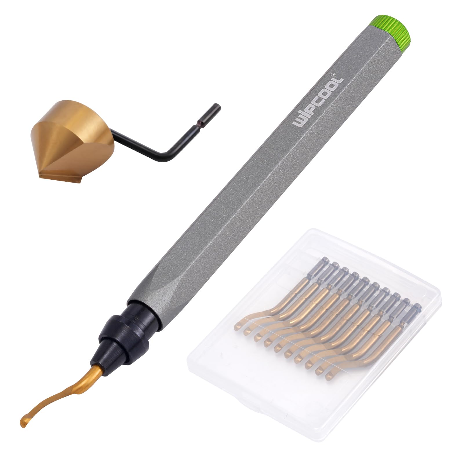 WIPCOOL Pipe Deburring Tool - 10 Blades -7