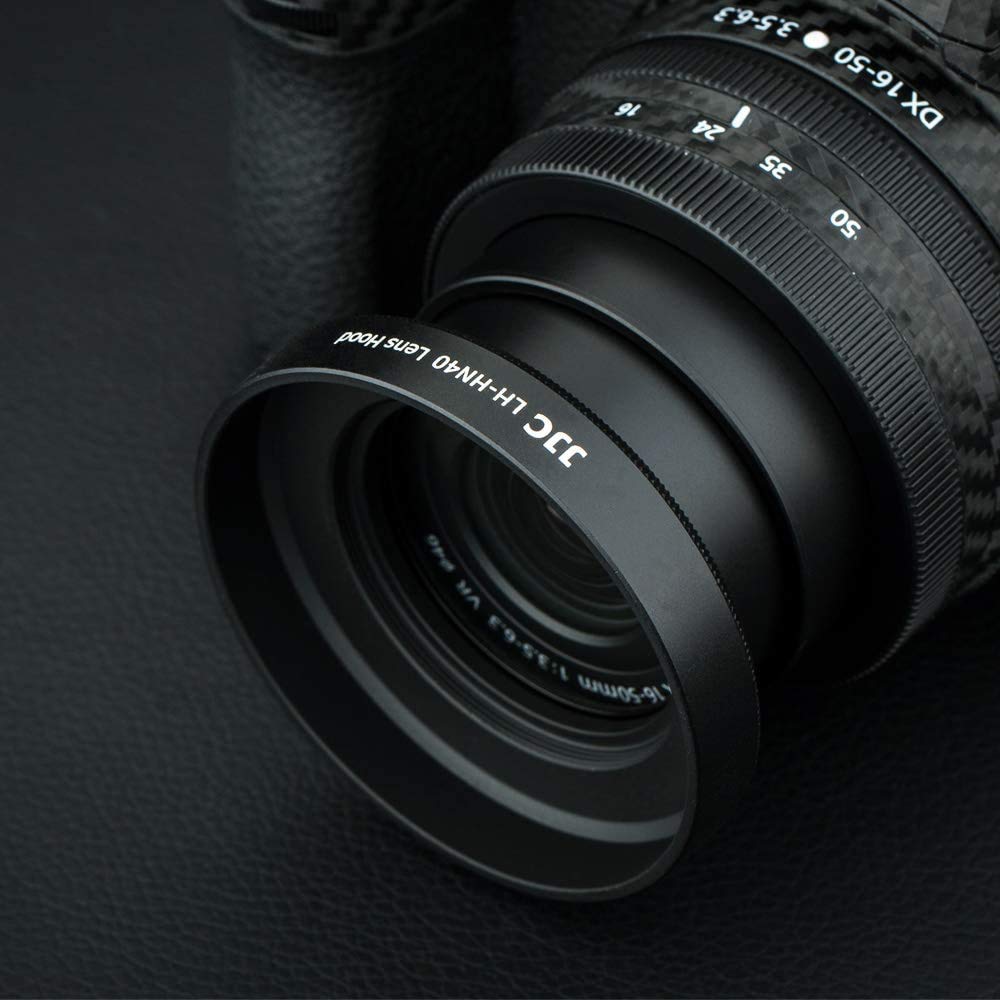 JJC Set di 3 paralumi paraluce per obiettivo NIKKOR Z DX 50-250mm f/4.5-6.3 VR per NIKKOR Z DX 16-50mm f/3.5-6.3 VR, sostituisce HN-40 e HB-90A