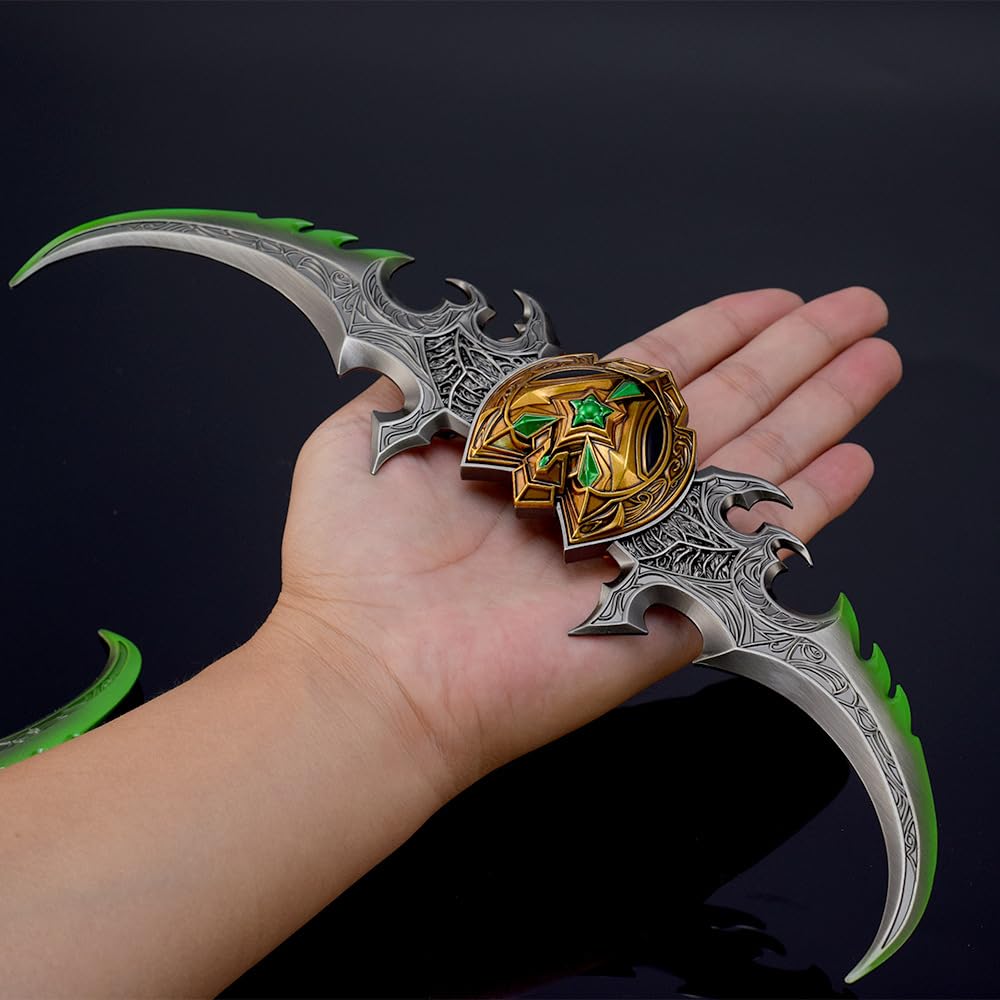 Maquetas de Videojuegos, Adorno de Escritorio 22 cm (8,7 Pulgadas) con Soporte exhibición. Coleccionable Juegos Totalmente metálico(Grey)
