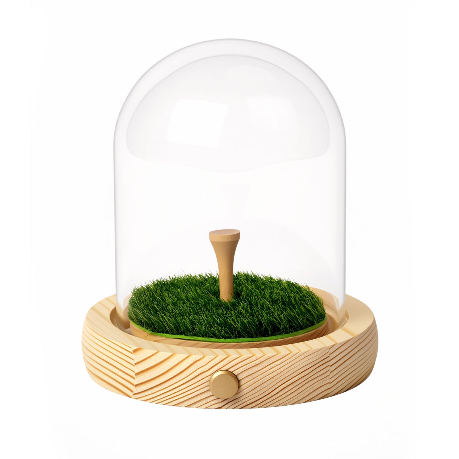 Golf Ball Display Case Built From Wood and Acrylic for Home or Workplace Decoration Dustproof Golf Ball Case