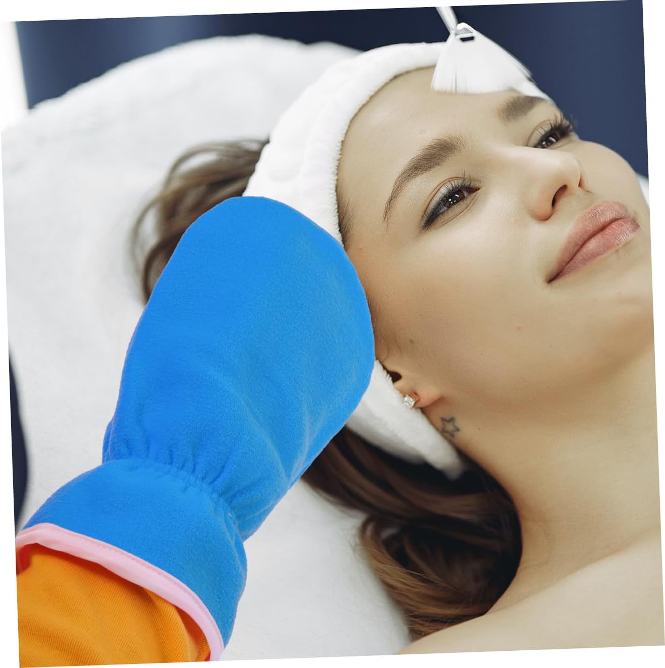 Vaguelly Paraffin Wax Hand Mitts 6Pcs Set Moisturizing Essential Oil Gloves Spa Hand Care Thermal Gloves Home Treatment