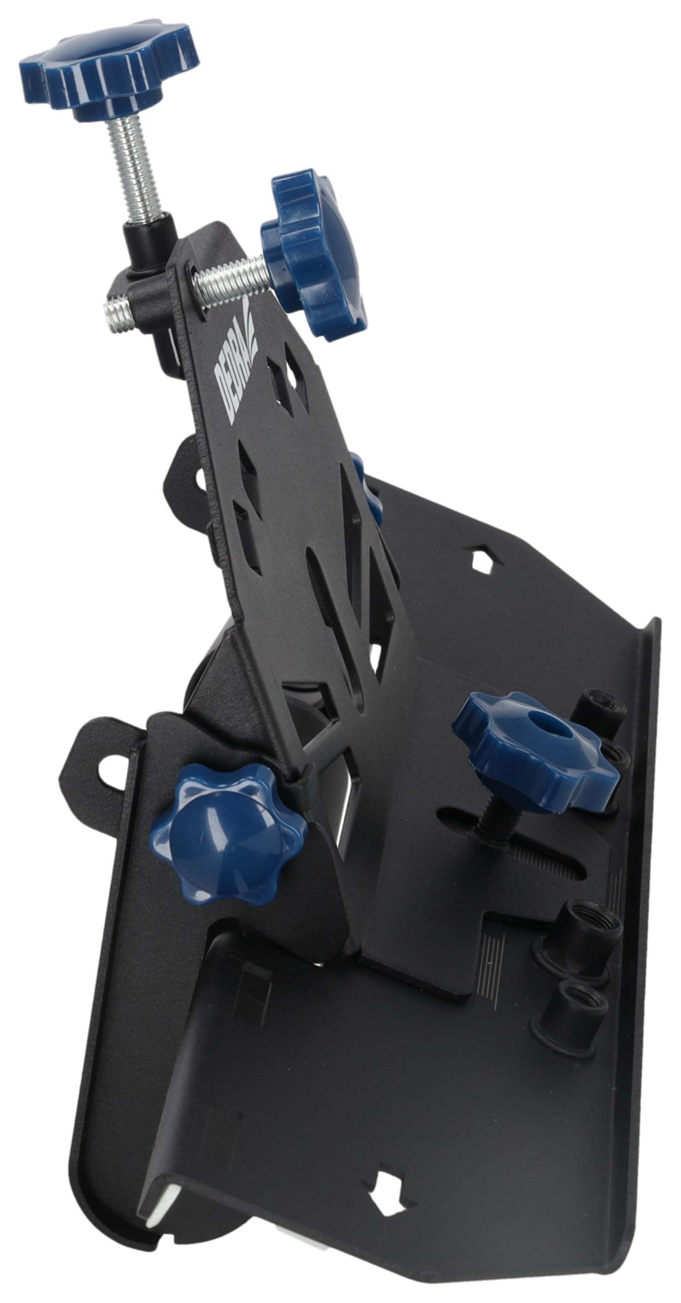 DEDRA 45°-Winkel-Anfasaufsatz für Winkelschleifer Winkelschleifer Halterung für 115/125 mm Tile Cutter, effizientes Schneiden von Fliesen, Stahl, Kompatibilität mit verschiedenen Staubsaugern