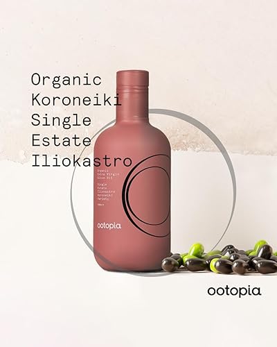 Miniatura 2 de Ootopia Aceite de oliva virgen extra griego, 2 unidades, aceite orgánico Koroneiki prensado en frío, hecho de aceitunas Koroneiki 100% puras de