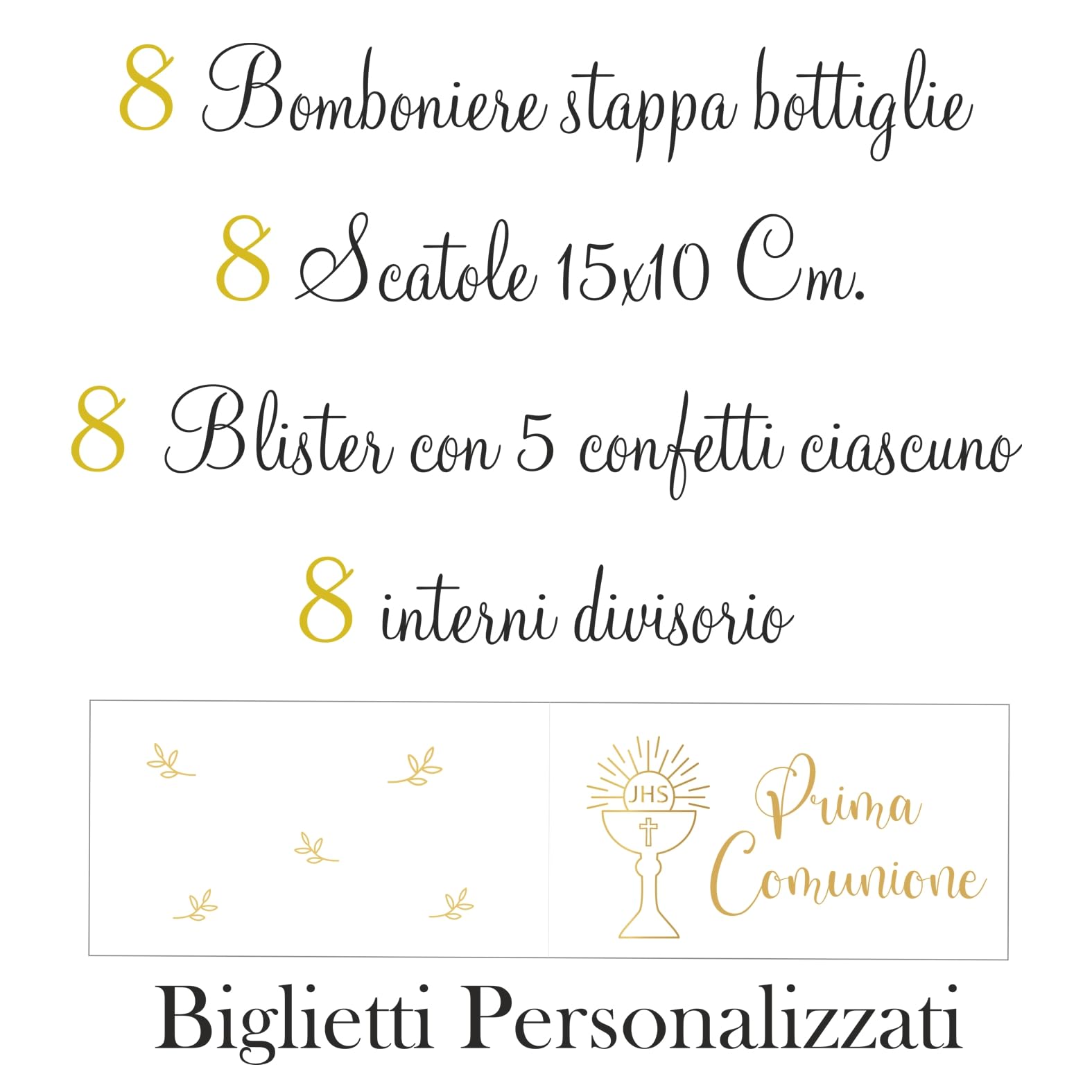 Regalami.shop set 8 bomboniere apribottiglia con scatola per tutte le cerimonie (3)