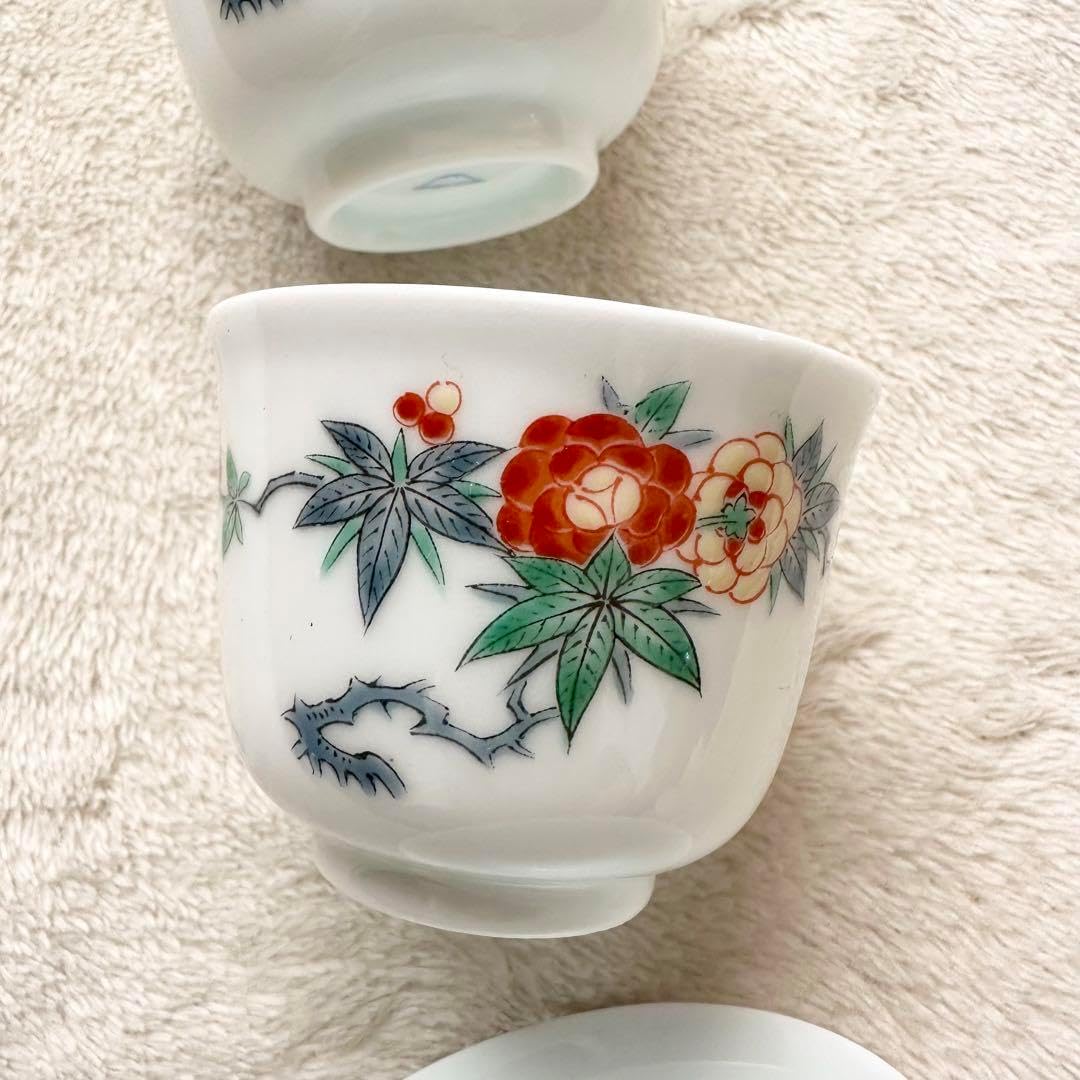 深川製磁　宮内庁御用達　西海波　居蘇器揃 深川製磁 宮内庁御用達 西海波 居蘇器揃 宮内庁御用達美術有田焼深川