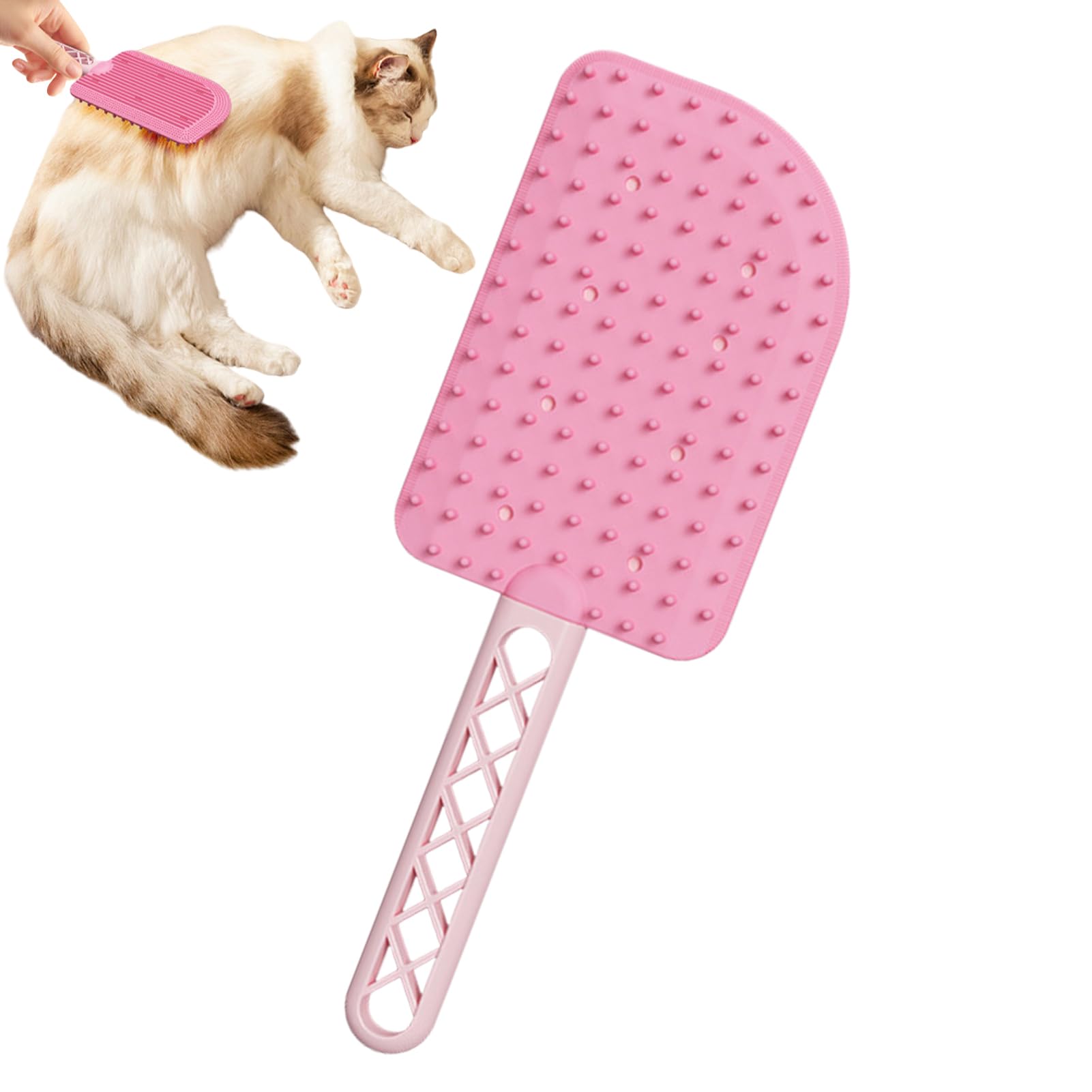 Undercoat Brush For Dogs, Pet Hair Removal Tool, Hair Scraper Cat Shedding Brush, Portable Double-Sided Lint Shaver Massage Comb, Supplies Tools For Carpets, Clothes, Furniture