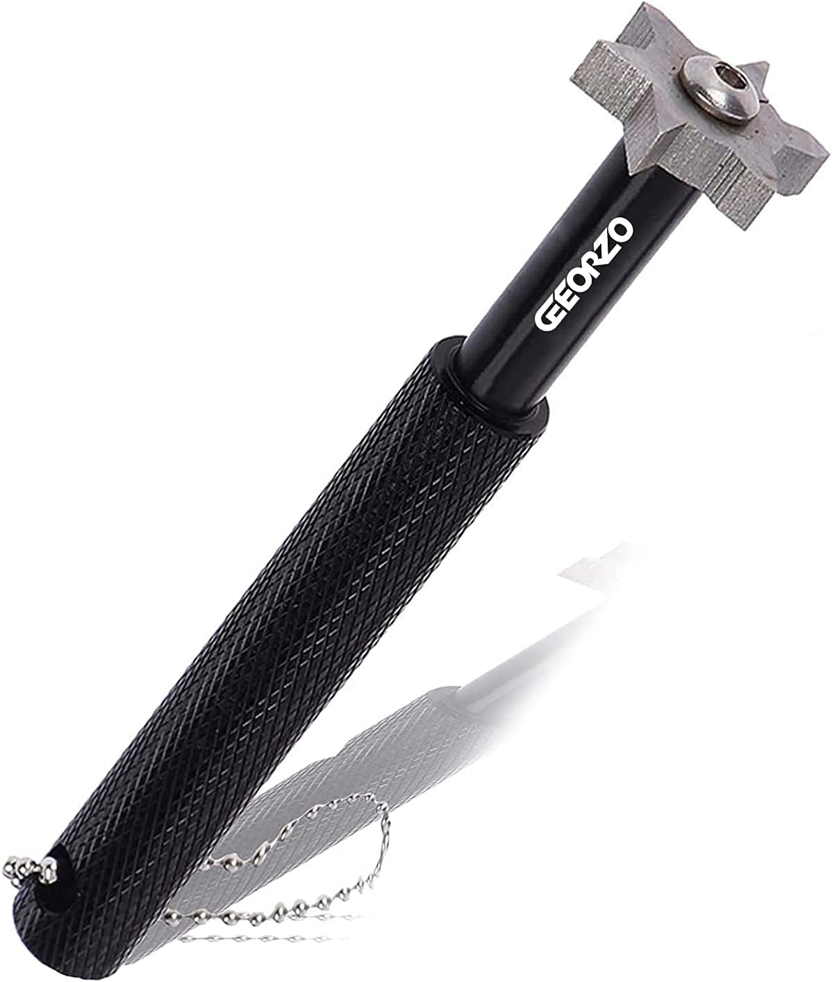 Golf Club Groove Sharpener, Golf Club Cleaner and club repair with 6 Carbide Tungsten Steel Cutters,Re-Grooving Cleaning Tool Accessories, Perfect Tool for All Golf Irons