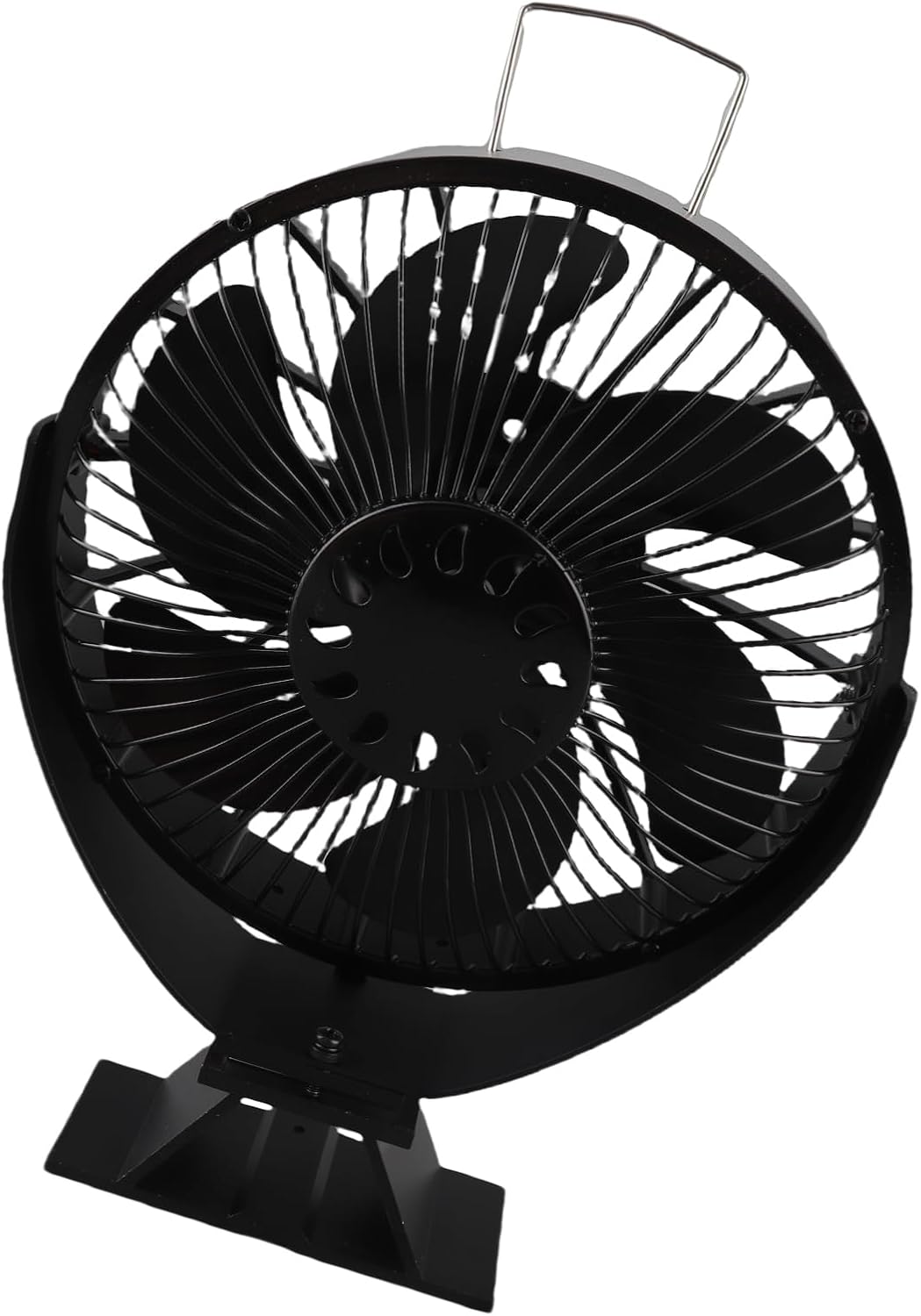 Yosoo Fireplace Fan, Heat Powered 6 Blades Silent with, for Wood Stove Gazebo