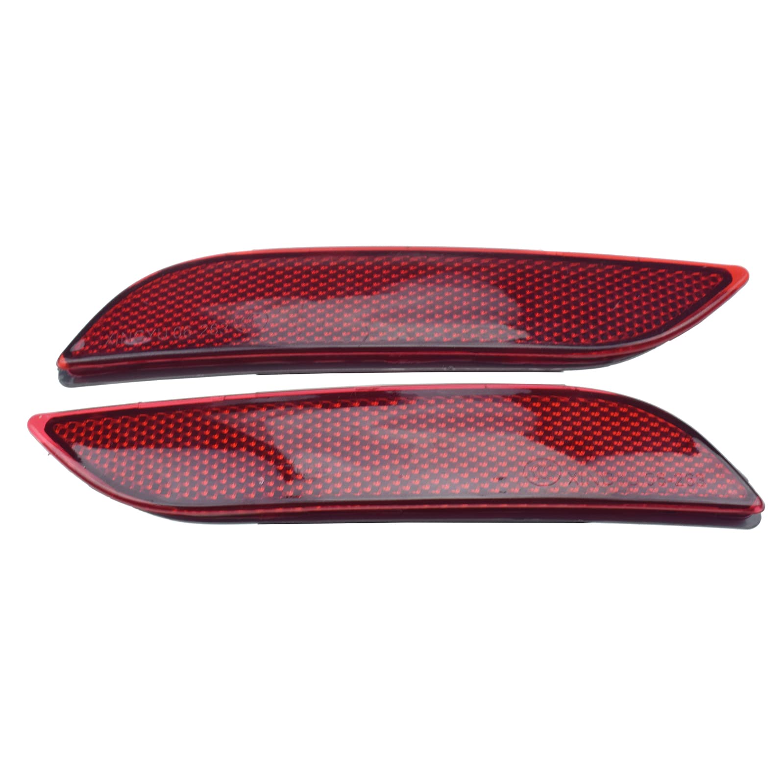 A Pair Rear Bumper Reflector Red Lens Cover Left & Right For Toyota Camry 2018-2020