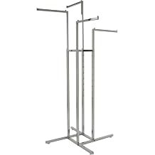 4 WAY SQUARE TUBE RACK WITH 4 STRAIGHT 16" SQUARE TUBE