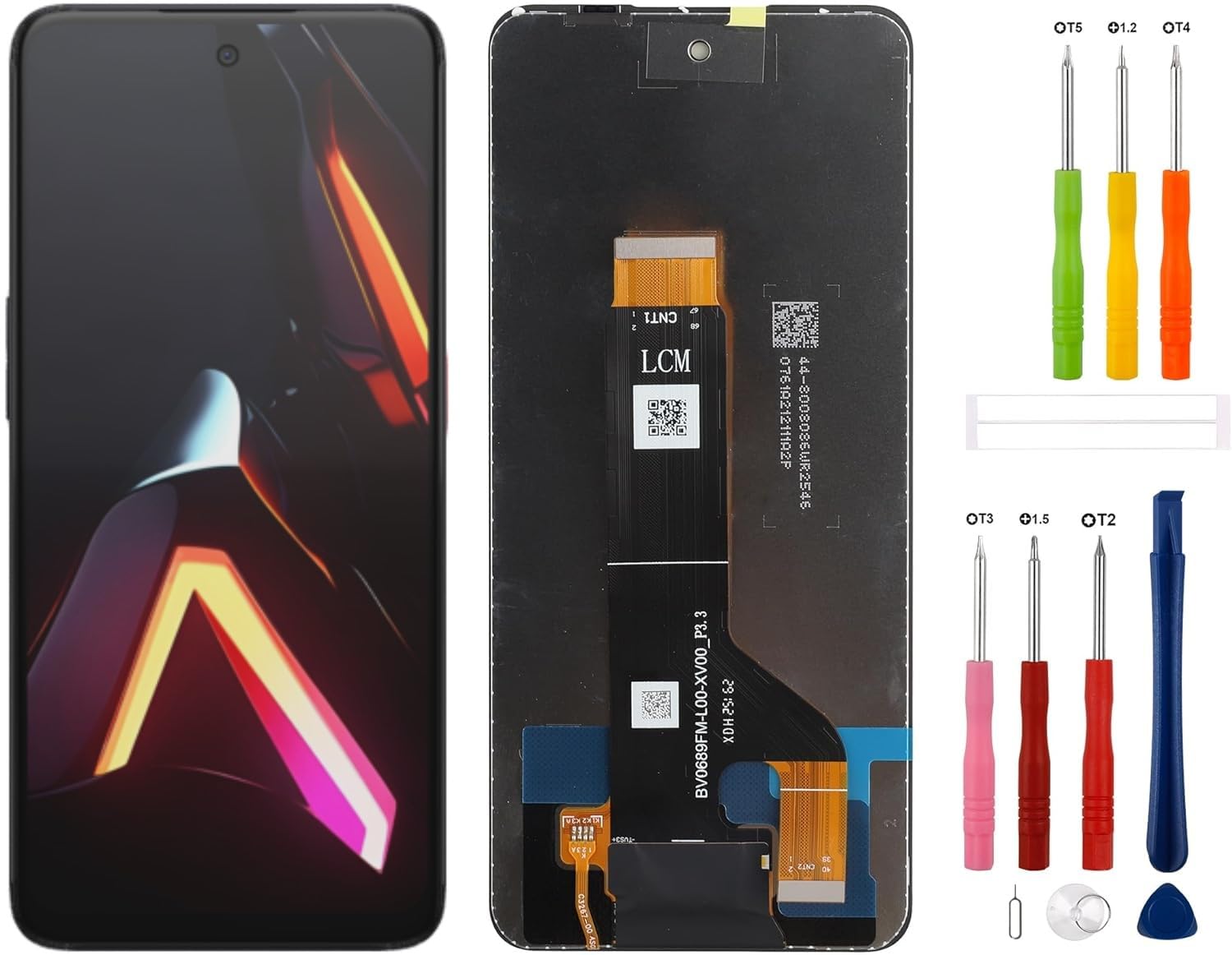 Display LCD compatibile con ZTE Nubia Neo 3 5G Z2463 pezzi di ricambio con strumenti gratuiti