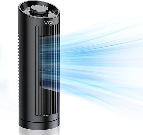 Miniatura 1 de VCK Ventilador de torre de enfriamiento silencioso, ventilador de mesa portátil