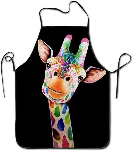 Amazon Home Apron フラワー キュート イラスト カラフル レインボー キリン カラフル ベーキングエプロン 子供用 白 バルク エプロン オンライン通販 Amazon Home Apron フラワー キュート イラスト カラフル レインボー キリン カラフル ベーキングエプロン 子供用 白 バルク エプロン オンライン通販