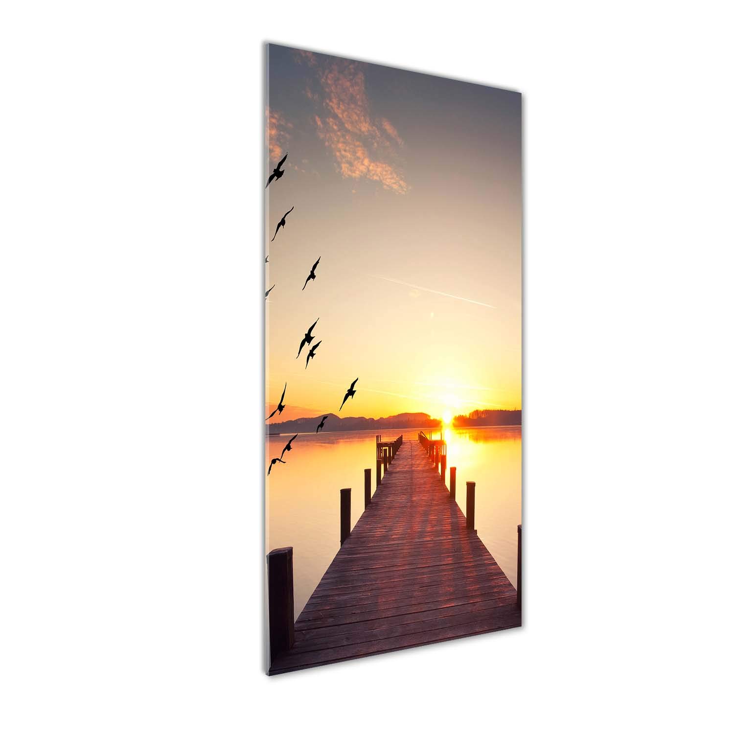 Déco mural derrière le plastique acrylique 50x125 pour illuminer votre salon