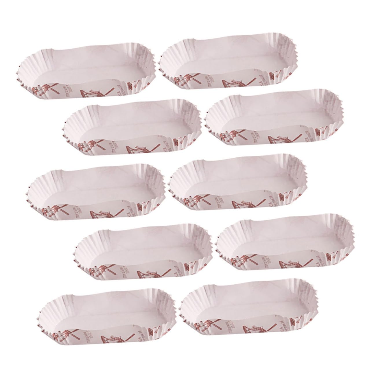 MAGICLULU 600 Pièces plateau de moules à muffins papiers à cupcakes cheesecake plateaux accesoire cuisine decoration fete tasses d'emballage de petit gâteau gobelet en papier blanche