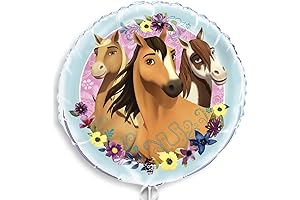 Spirit Riding Free Foil Balloon - 18" | Silver | 1 Pc
