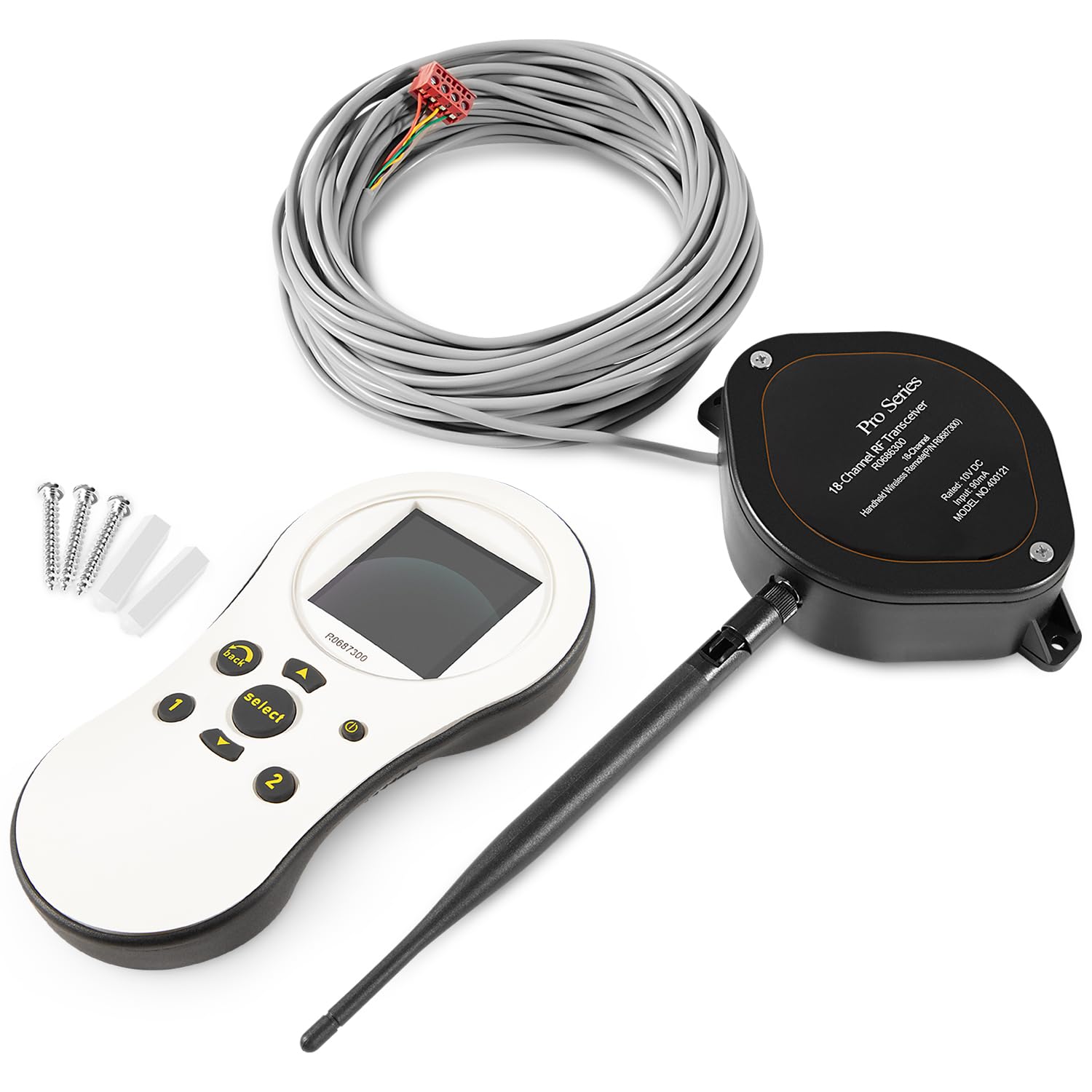 Photo 1 of Bzcovac AQWHR18 AquaPalm Add-On Handheld Control Unit for Jandy RS Pool Control Systems, Includes R0687300 Handheld Unit & R0686300 J-Box Module