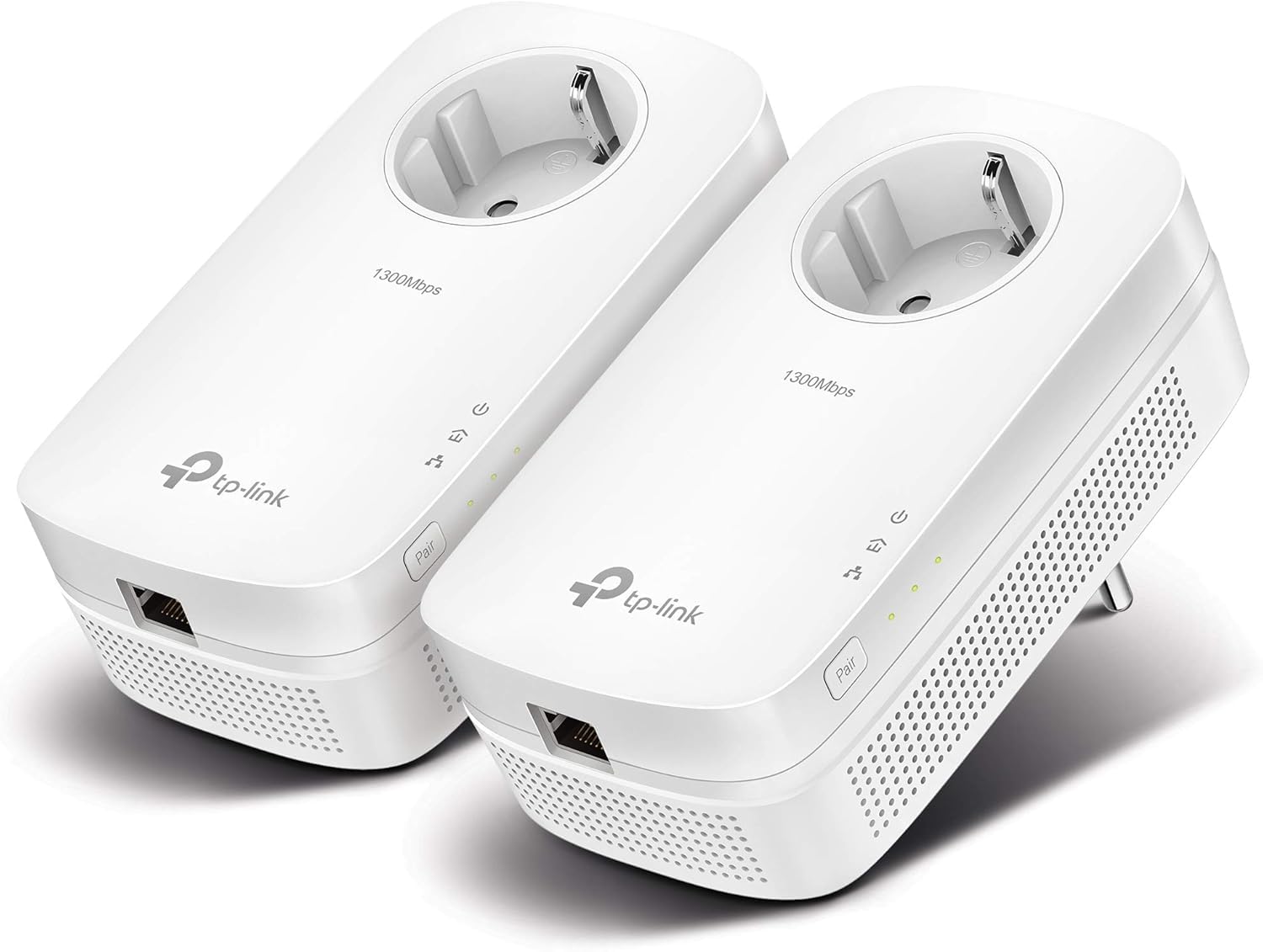 TP-Link CPL AV1300 TL-PA8010P KIT 1300 Mbps 1 Port Gigabit Prise Intégrée Pack de 2 Blanc